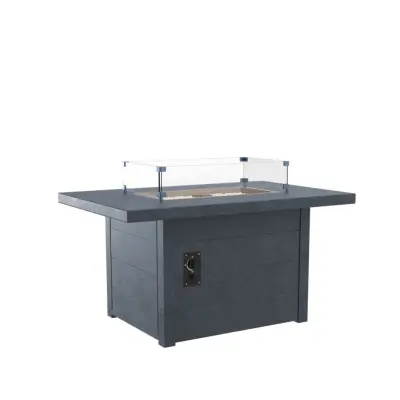 CRP Rectangular Fire Pit Table – 31.5″W x 48″L